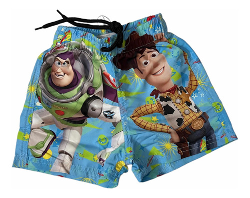 Malla Toy Story Buzz Woody Cara De Papa C/suspensor  Disney