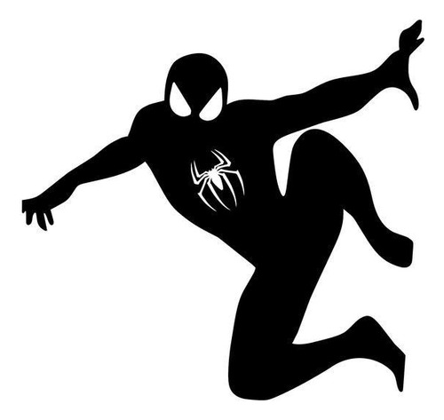 Calcomanía Sticker Spiderman Marvel 15 Cm.