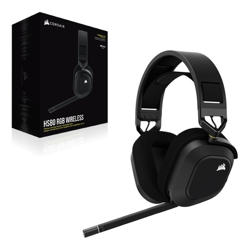 Auriculares Premium Corsair Hs80 Gaming Rgb Wireless Tec