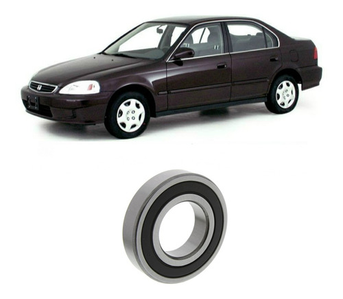 Rolamento Coroa Diferencial Honda Civic 1993 Até 2000