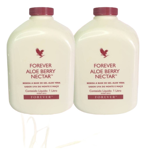 2 Unidade Aloe Vera Gel Com Uvas Do Monte (cranberry) E Maçã