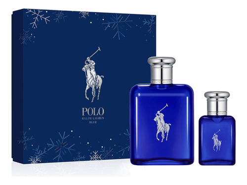 Set Ralph Lauren Polo Blue Edt 125 Ml + Polo Blue Edt 40 Ml