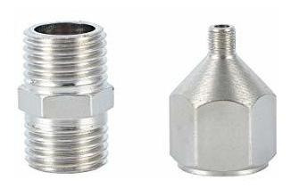 Imagen 4 de 4 de Hubest 8 Piezas Aerógrafo Flexible Adaptador Conector De Mo