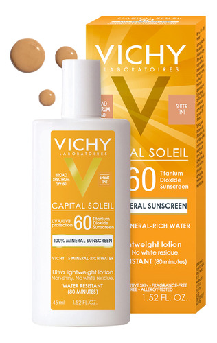 Vichy Capital Soleil - Protector Solar Mineral Tintado Para.