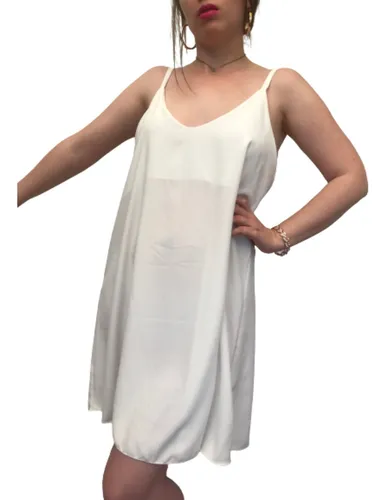 Vestido De Gasa Transparente MercadoLibre
