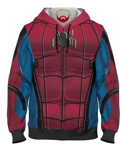 Blusa De Frio Moletom Infantil Homem Aranha De Volta Ao Lar