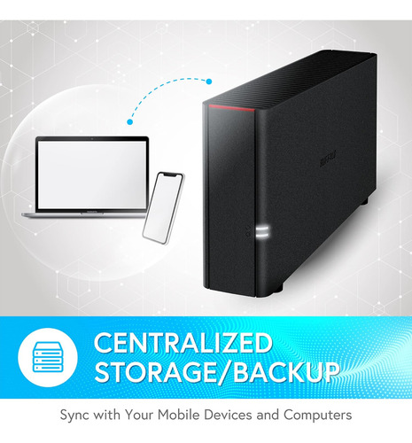 Nas Buffalo Linkstation 210 2tb 1 Bahía Con Hdd Incluido