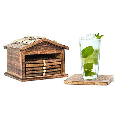 Posavasos De Madera Bebidas, Ecológicos, Absorbentes, ...