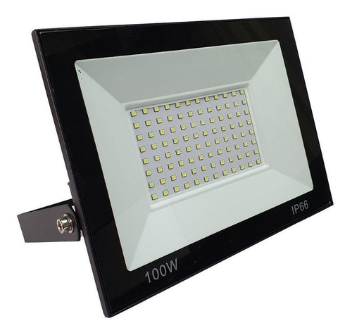 4 Refletor Led 100w Holofote Prova D,água Branco Frio 6500k