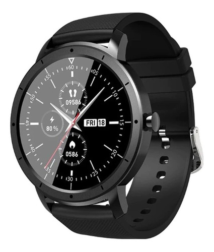 Reloj Smartwatch Hw21 Inteligente Redondo Deportivo Unisex
