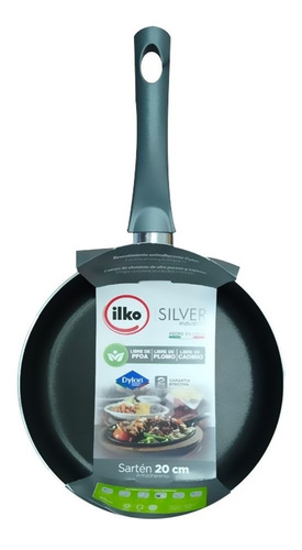 Imagen 9 de 9 de Batería Cocina 5 Piezas Ilko Silver Industrial Premium