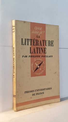 Livro La Littérature Latine - Que Sais-je?