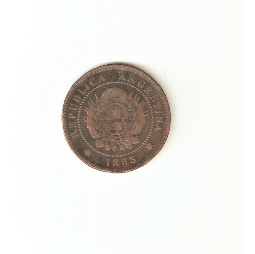 Monedas Argentinas 1 Centavo De 1883 (normal) B+