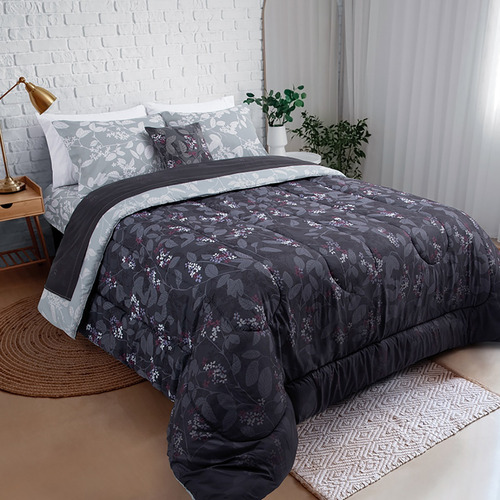 Acolchado Estampado Línea Plus 132 Hilos - 2 1/2 Plazas Dana