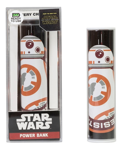 Bateria Externa Portatil Powerbank Tfa Bb-8 Star Wars Tribe