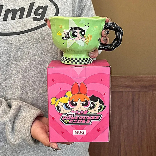 , Taza De Cerámica Con Forma De Chicas Superpoderosas, Regal