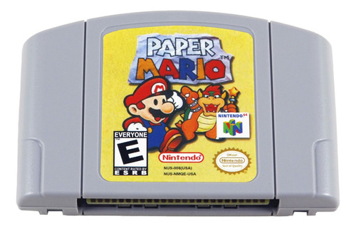 Paper Mario Nintendo 64 N64 Tradução Br