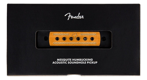 Pastilla Para Guitarra Acustica Fender Mesquite Humbucking Color Natural