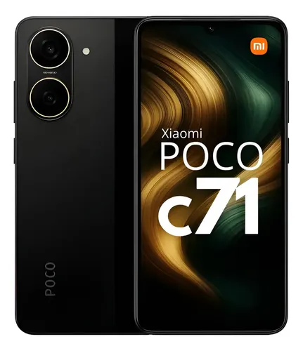 POCO C71 ブラック(複数あります) スマートフォン 本体　SIMフリー Celular Xiaomi Poco C71 Dualsim 128gb Preto 4+4gb Ram Global