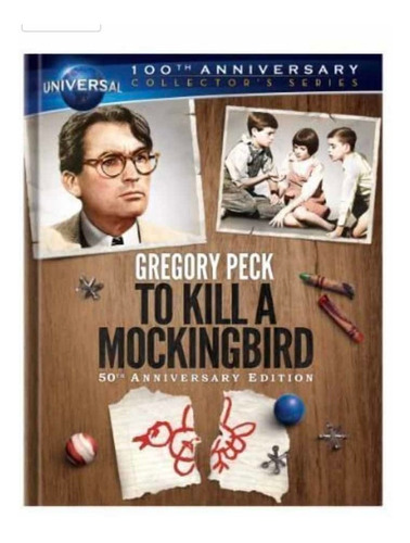 To Kill A Mockingbird -50th Anniversary Bluray Dvd Digibook