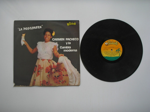 Lp Vinilo Carmen Pacheco La Cumbia Moderna La Pregonera 1985