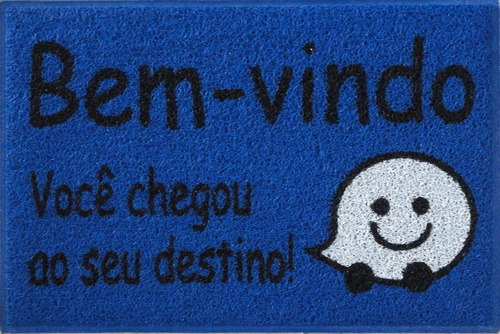 Tapete Capacho Personalizado Bem Vindo Você Chegou Destino