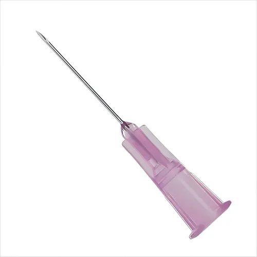 Aguja hipodérmica Anvisa, 24 g x 3/4 (0,55 x 20 mm), C/ 100, volumen al por mayor, capacidad de 0 ml