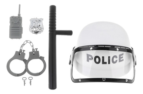 A Disfraz De Niño De Simulación - Kit De Disfraz De Policía