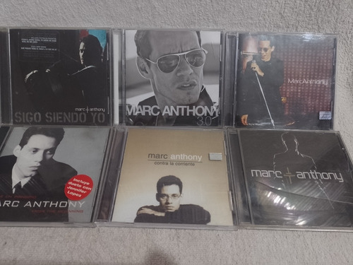 Cd Marc Anthony 6 Cd Lote Onda Camilo López Blades Maluma 