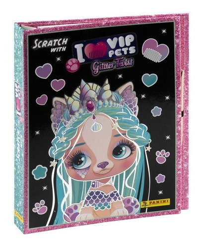 Libro Scratch With I Love Vip Pets Glitter Twist - Annabe...