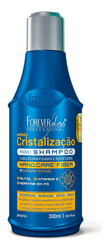 Shampoo Nano Cristalização Forever Liss 300ml