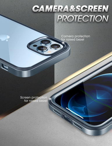 Capa Mbak Ub Edge Pro Com Mica Para iPhone 13 6.7 2021