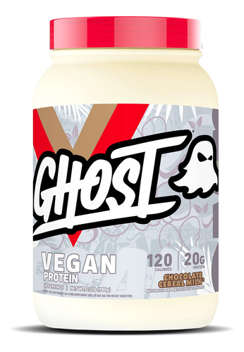 Ghost Protena Vegana En Polvo, Leche De Cereales De Chocolat
