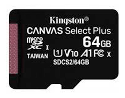 Kit De 25pz -memoria Microsd Kingston Canvas Select 64gb