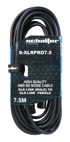 Cable Para Microfono Schalter 7.5 Metros*