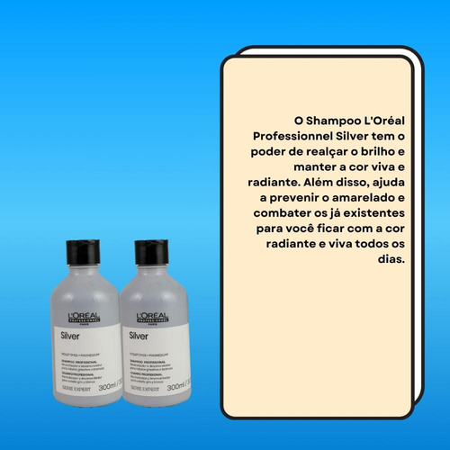 L'oréal Professionnel Silver Kit 2 Shampoo 300ml