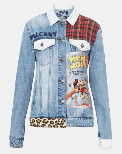 Chamarra Desigual X Mickey Mouse Xs