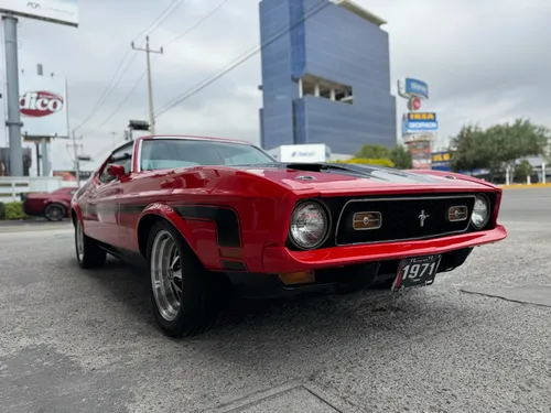 Ford Mustang Gt 351 Hard Top Dos Puertas Rojo 1971