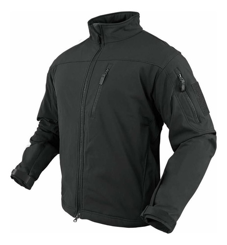 Condor - Campera Phantom Softshell, Modelo Black, Talla L