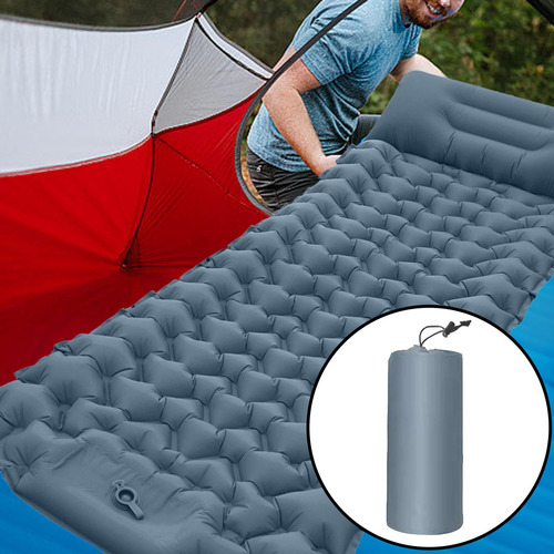 Colchón Inflable, Colchoneta Individual Cama Para Acampar