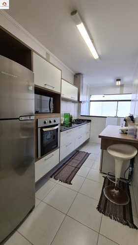 Imagem 19 de 24 de Apartamento Reformado À Venda - Praia Da Enseada - Guarujá Sp - 3 Dormitórios - 2 Banheiros - 1 Vaga De Garagem - Lazer - Ap05635 - 69028424