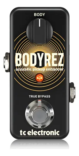 【中古】TCelectronic ギターエフェクター BODYREZ Pedal De Efeito Tc Electronic Bodyrez Shape Para Violão + Nf
