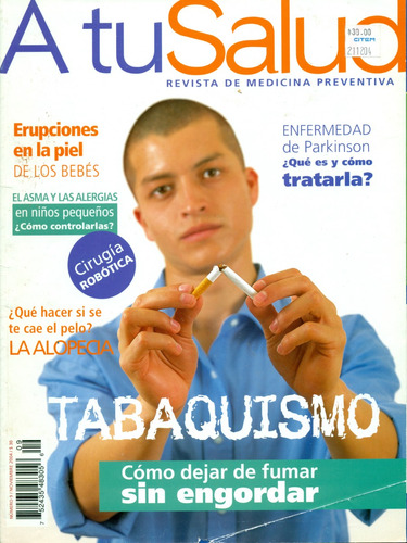 Revista A Tu Salud No. 9 Noviembre 2004 Tabaquismo