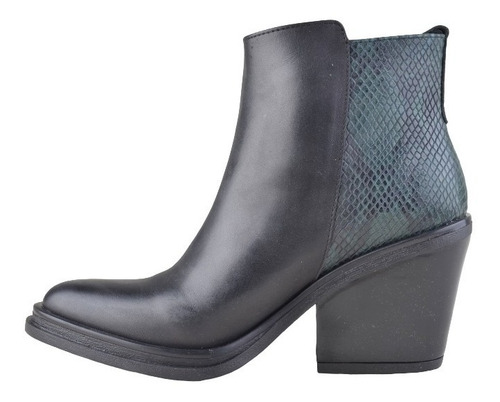 Imagen 8 de 10 de Botinetas Botas Botitas De Mujer De Cuero Kioto - Ferraro