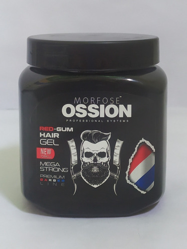 Red Gum Hair Gel Mega Strong Ossion - 750ml