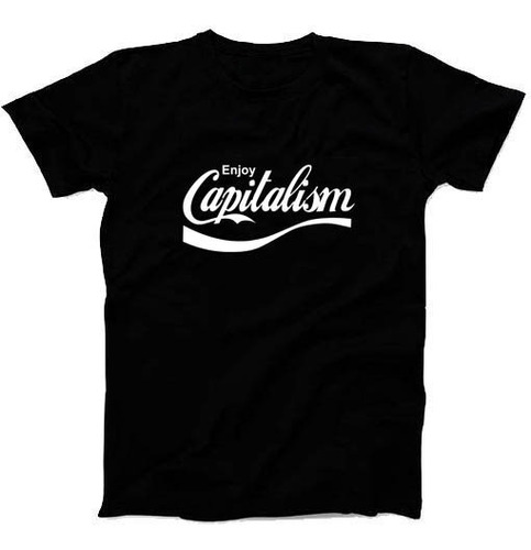 Remeras Capitalismo Vinilo Textil Coca Premium Capitalism