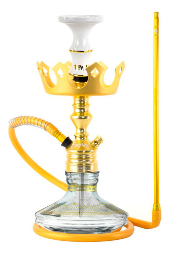 Narguile Hookah King Empire Prato Coroa Rosh Vaso Genie