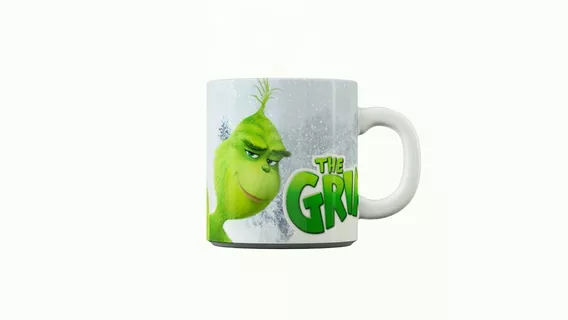 Taza De  Grinch Navidad