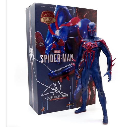 Spider-man 2099 Black Suit 1/6 Exclusivo Hot Toys Nuevo