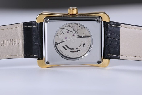Sewor Reloj Mecánico Automático Vintage Con Correa De Cuero